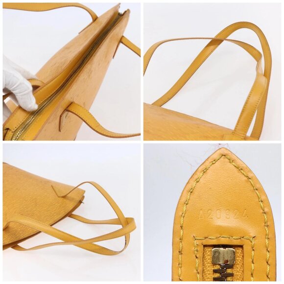 LOUIS VUITTON Epi Saint Jacques Shopping Bag Yellow M52269 LV Auth 149155 - Picture 16 of 16